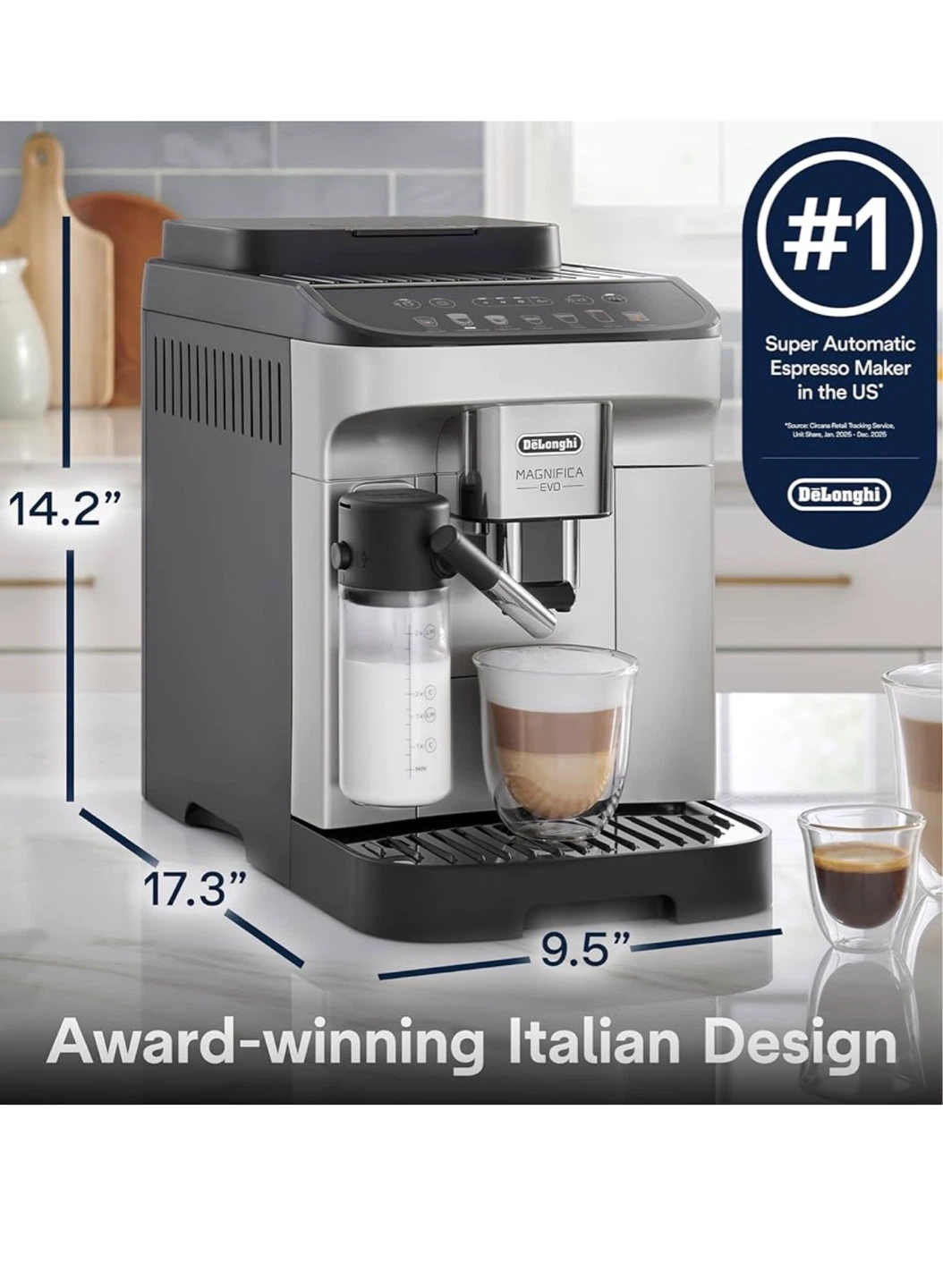 De'Longhi Magnifica Evo Espresso Machine - photo 3