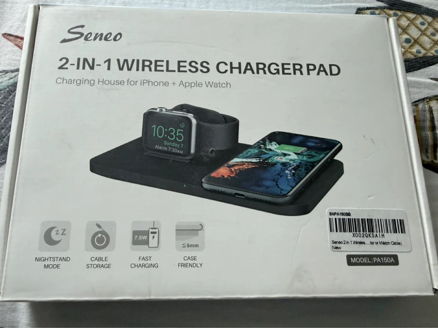 ⚽️ 2-in-1 Wireless Charging Pad