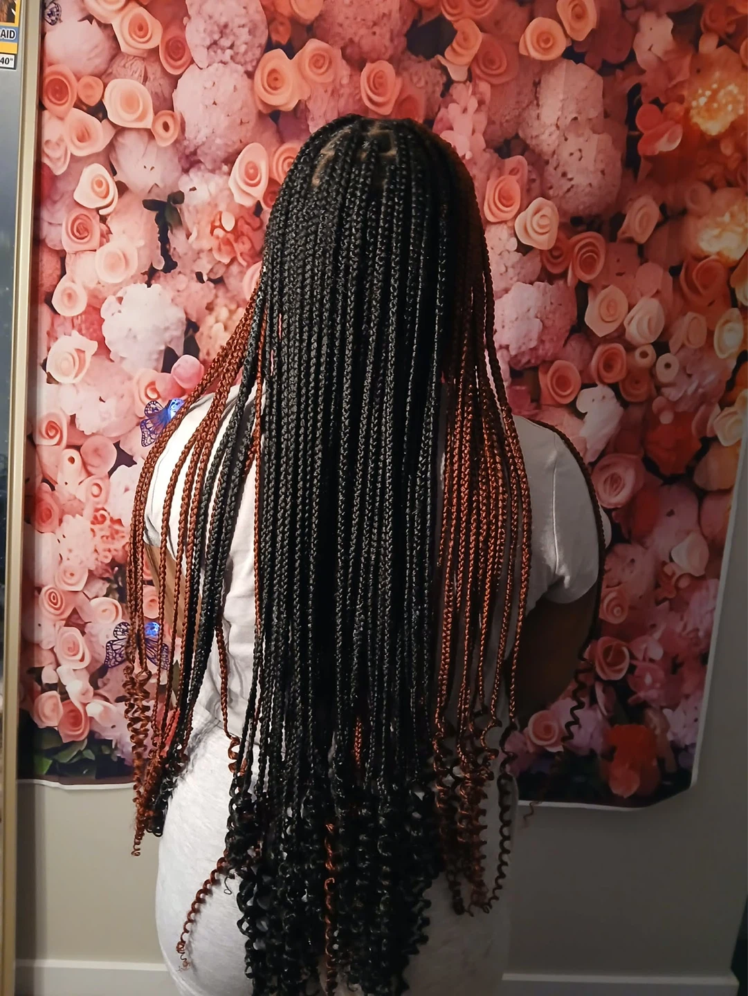 Long Braided Hair Extensions with Curly Ends - photo 2