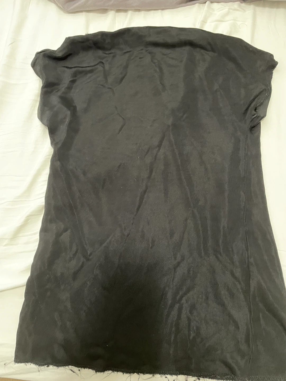 Used Black polyester shirt ⚽️ - photo 2