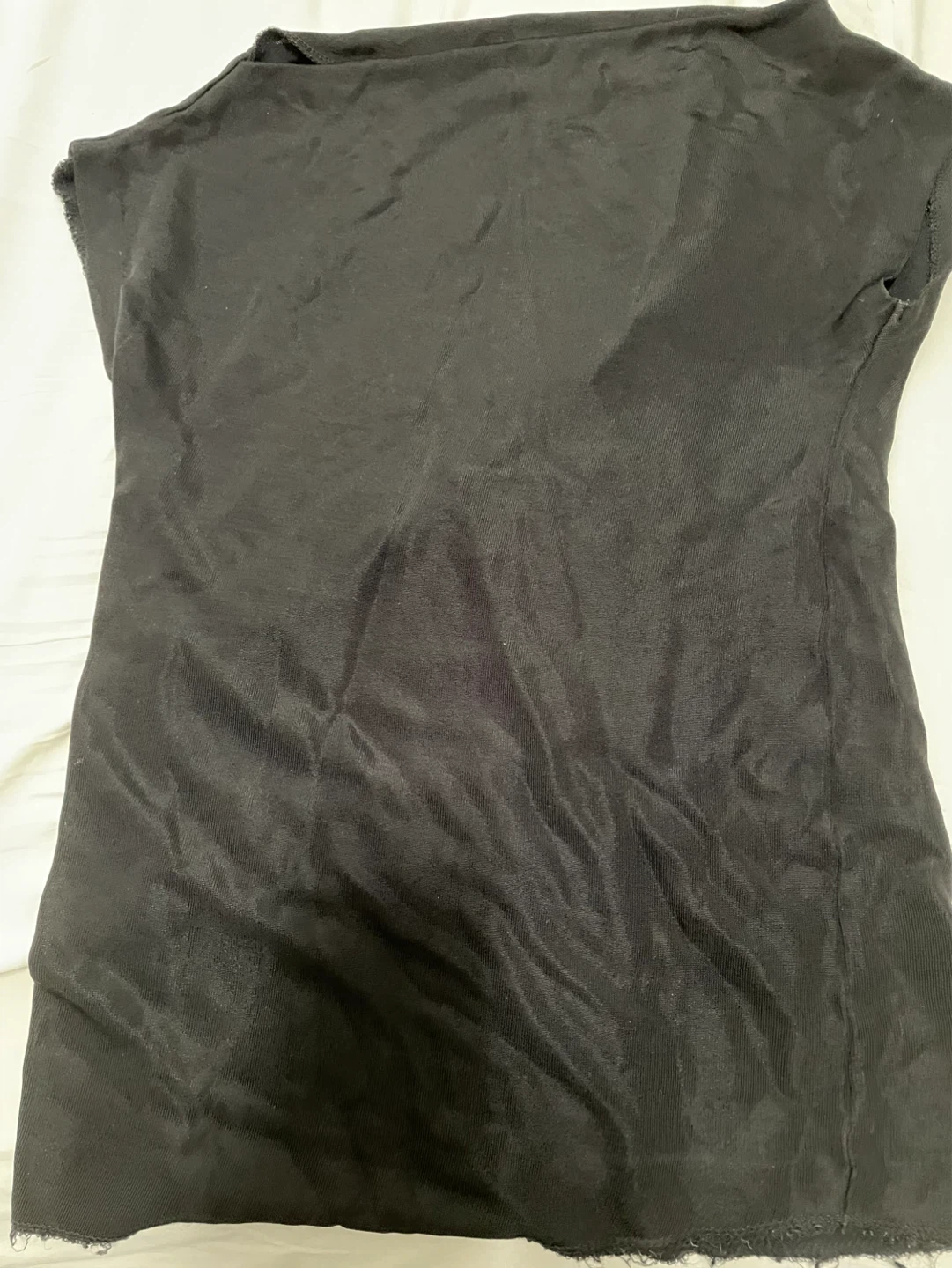 Used Black polyester shirt ⚽️