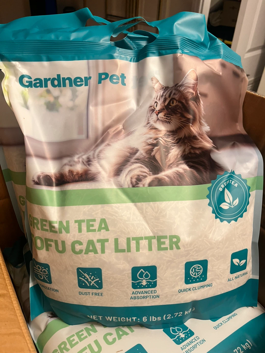 3 new bags of cat litter - photo 2