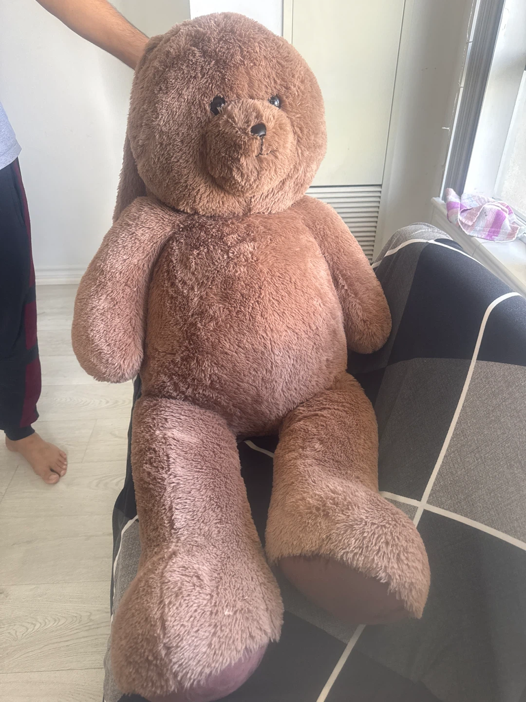 Large Brown Teddy Bear Plush Toy