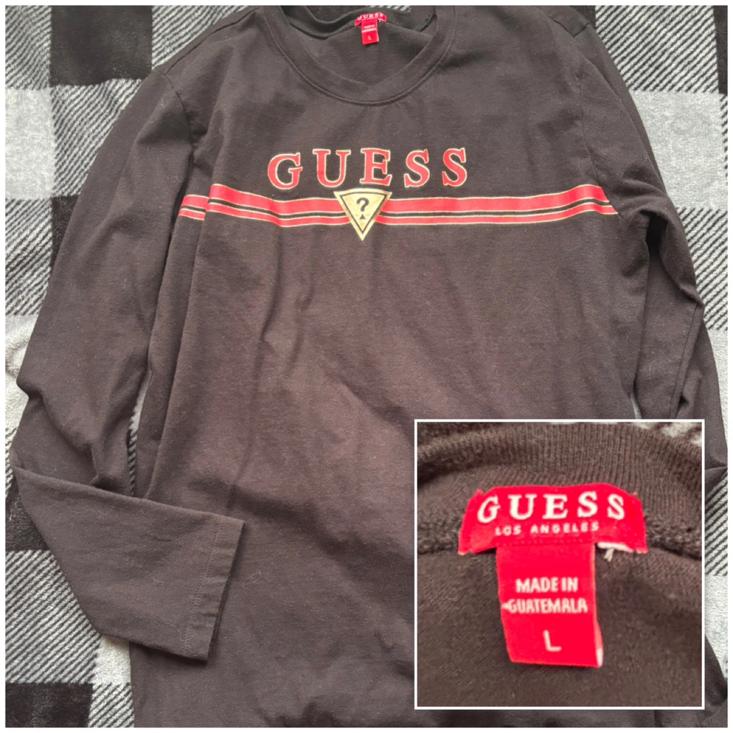 Guess - Long Sleeve Shirt - *Size Men Large*