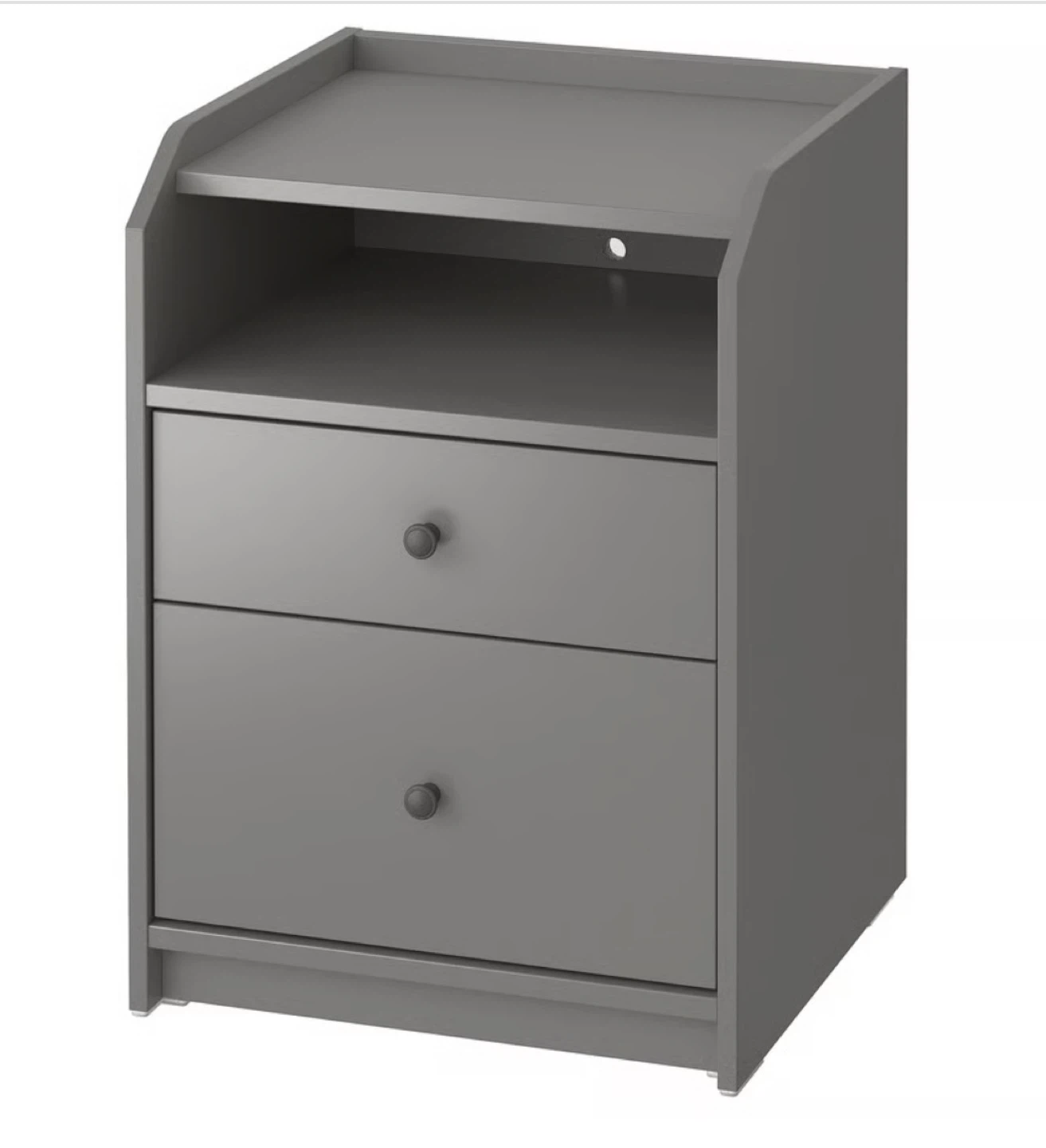 IKEA HAUGA 2-drawer chest, night table , side table
