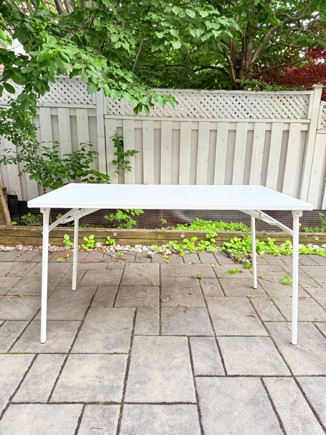 IKEA TORPARÖ Outdoor Patio Table – White - photo 2