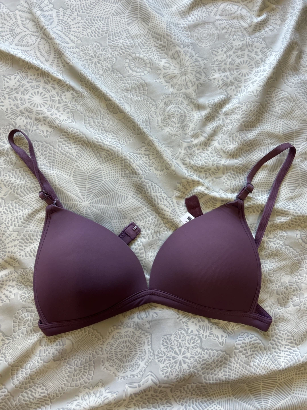 Squinch Bra 34/B Purple