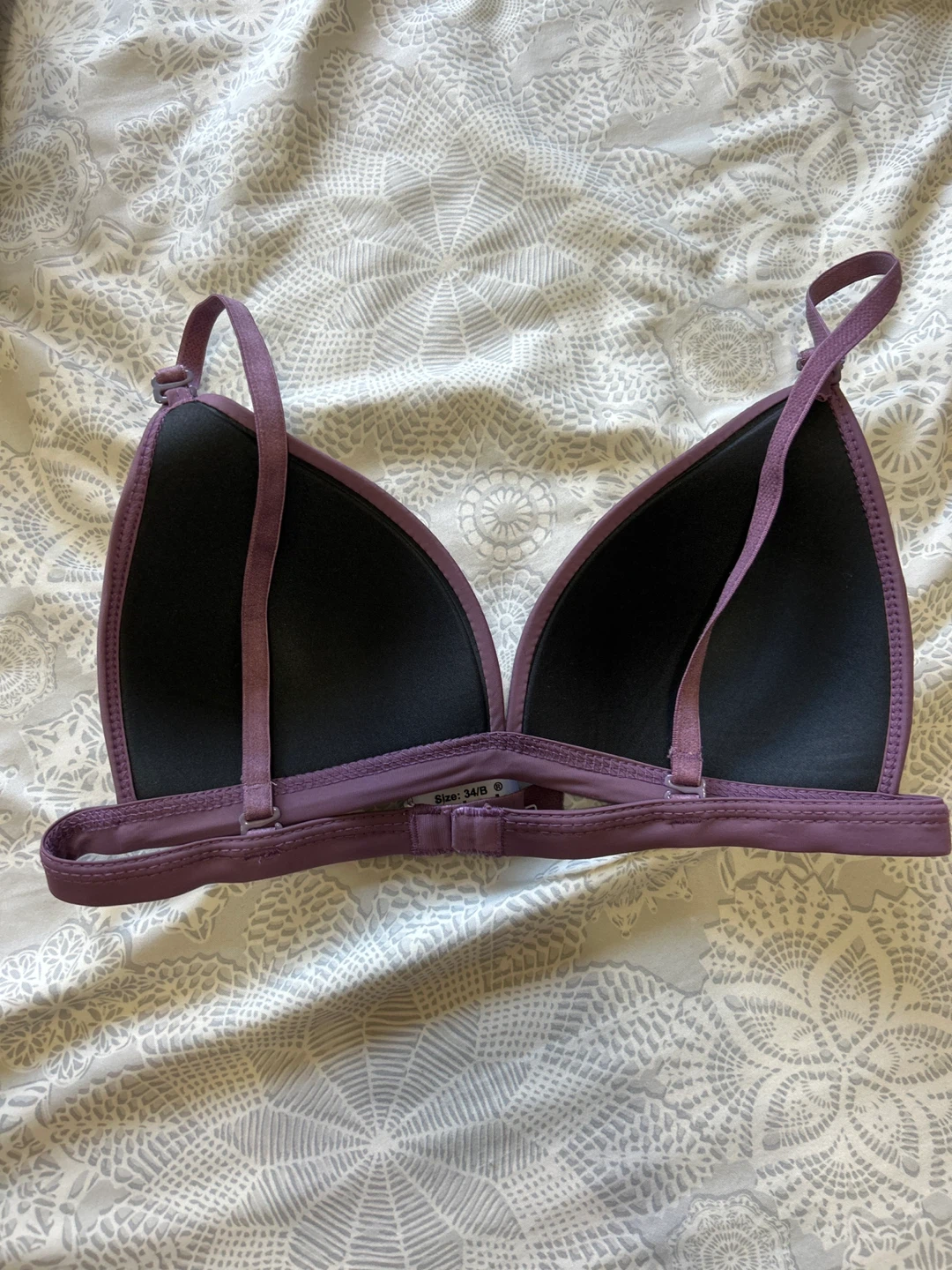 Squinch Bra 34/B Purple - photo 2