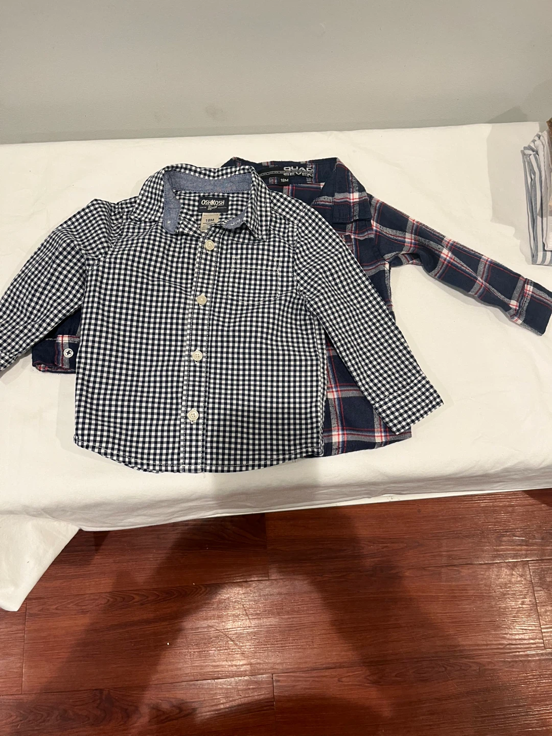 ⚽️OshKosh B'gosh & Quad Seven Boys Shirts Bundle (18M)