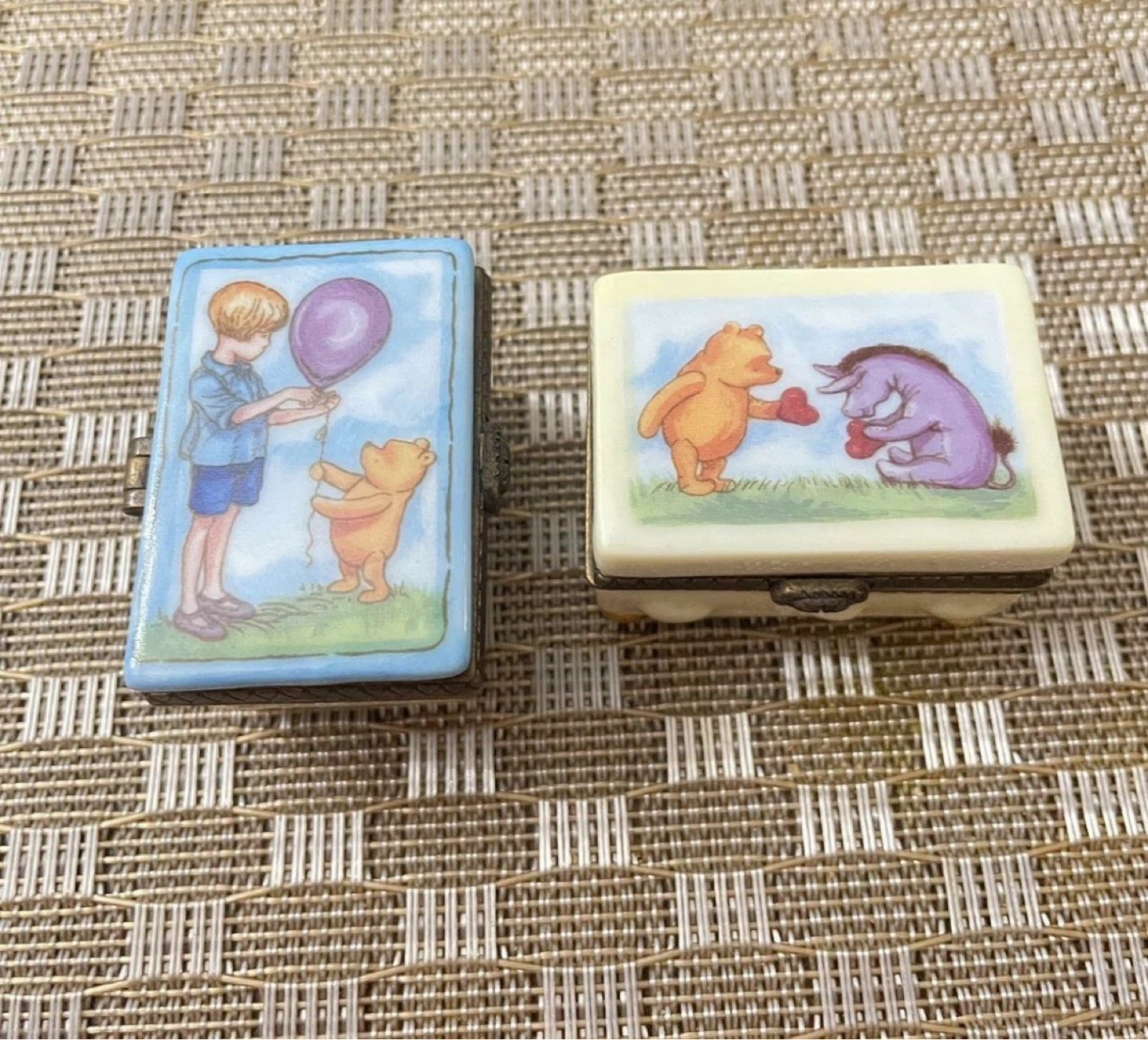 Disney Winnie the Pooh Trinket Boxes ⚽
