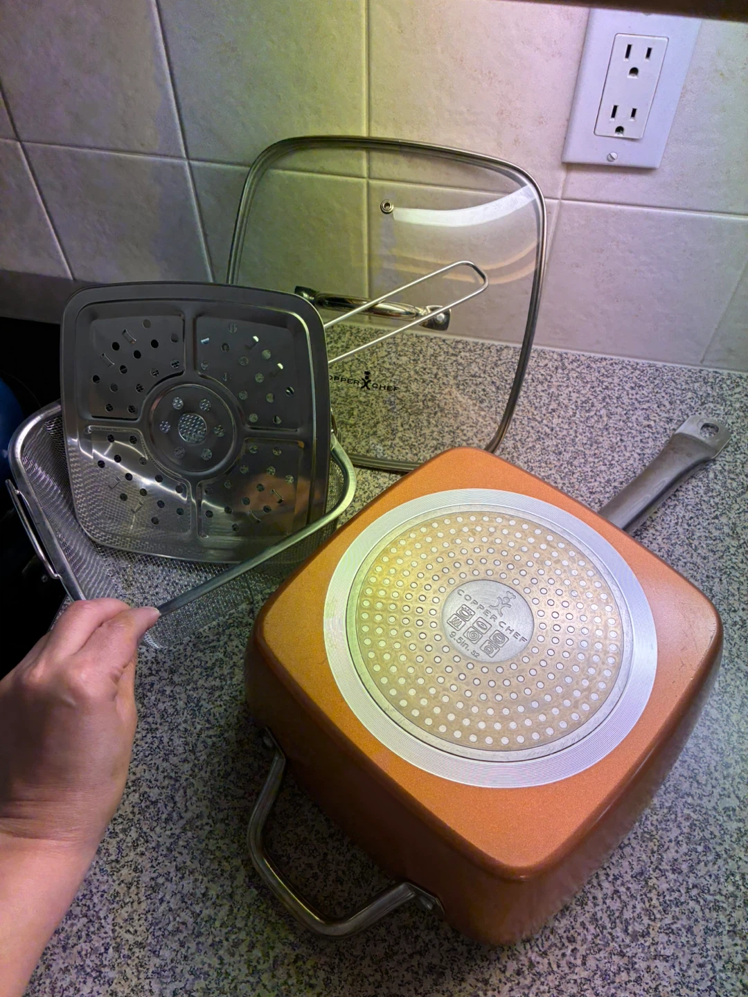 Copper Chef 5-in-1 Copper Cooking Pan - photo 2