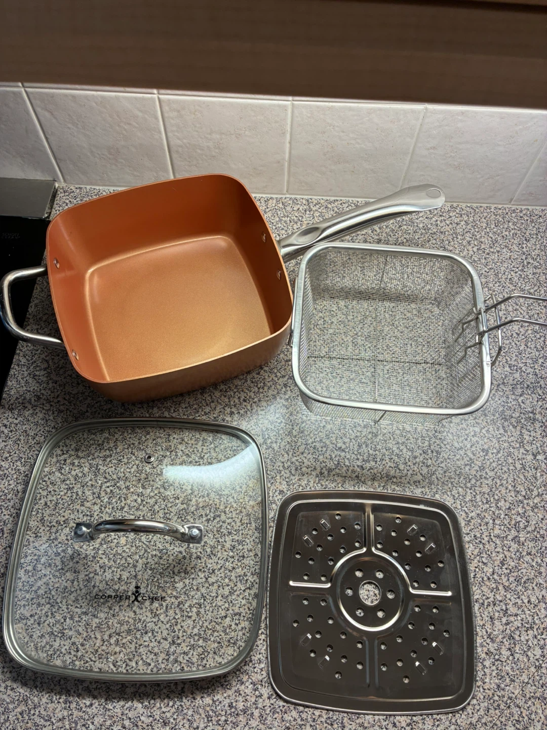 Copper Chef 5-in-1 Copper Cooking Pan