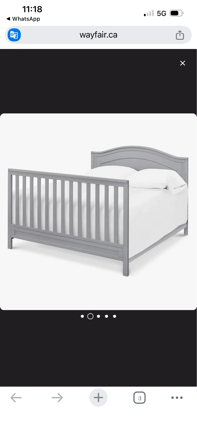 New Charlie 4-in-1 Convertible Crib - photo 2