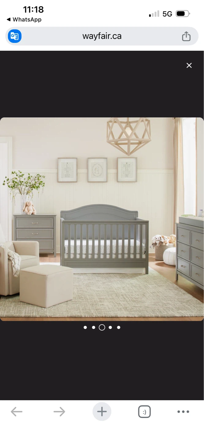 New Charlie 4-in-1 Convertible Crib - photo 3