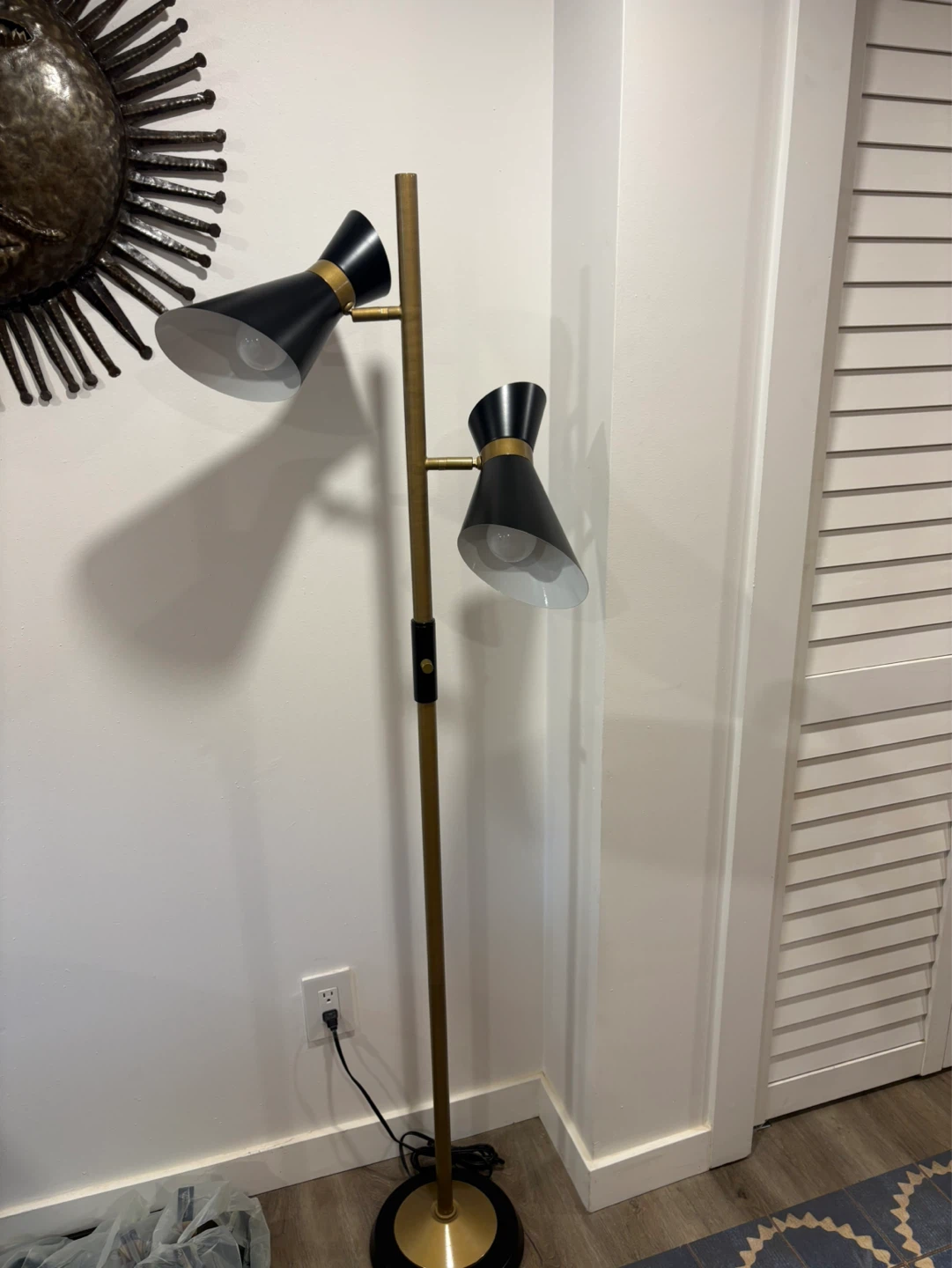 Double Head Floor Lamp