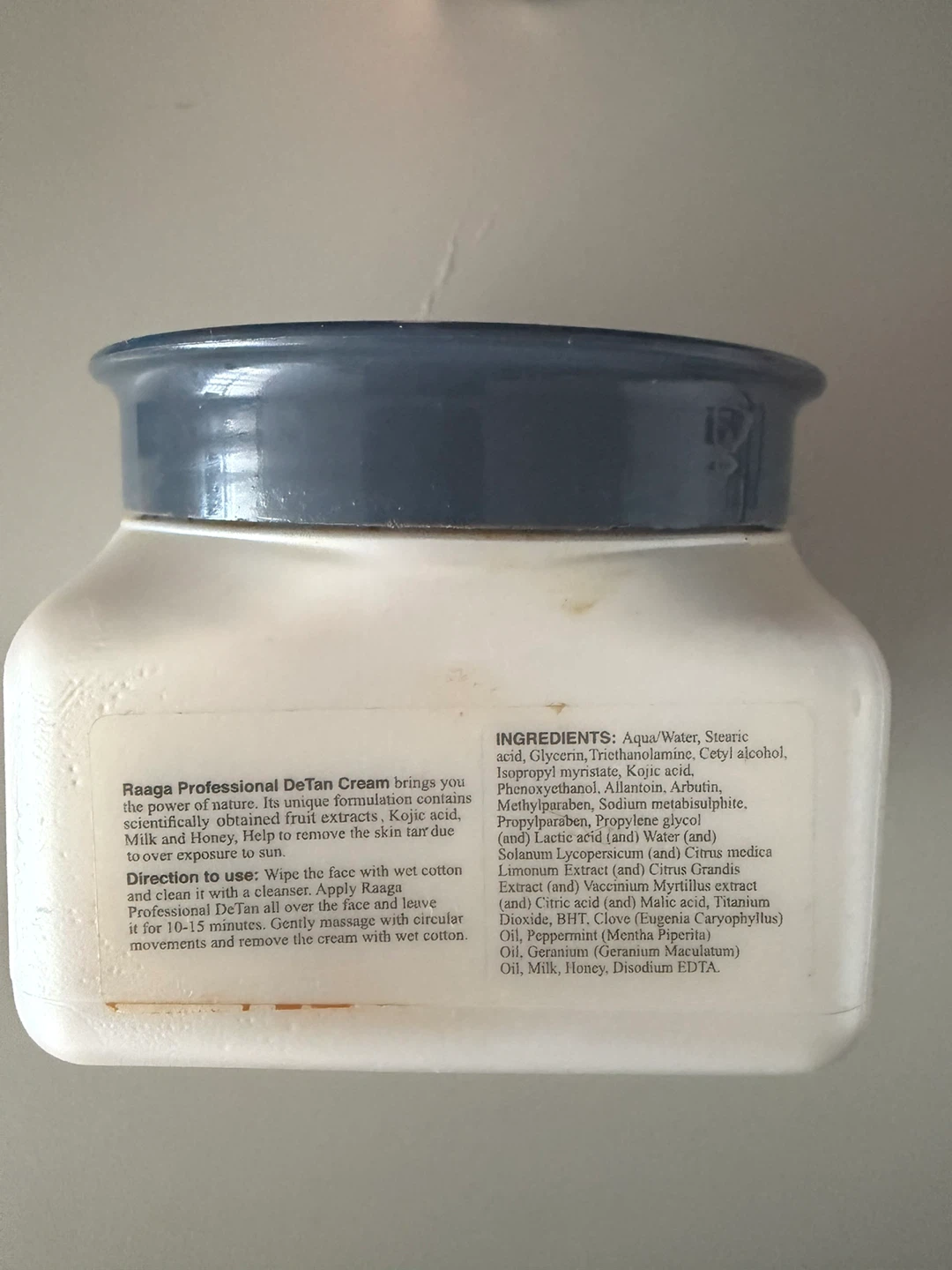 Raaga Professional DeTan Tan Removal Cream 500g - photo 3