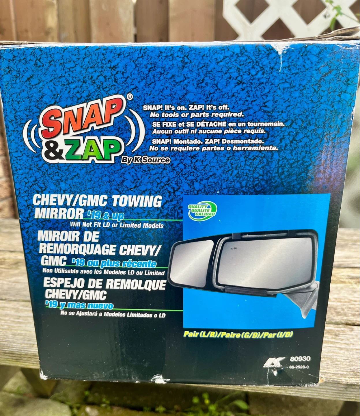 ⚽️Chevy/GMC Towing Mirrors- Used