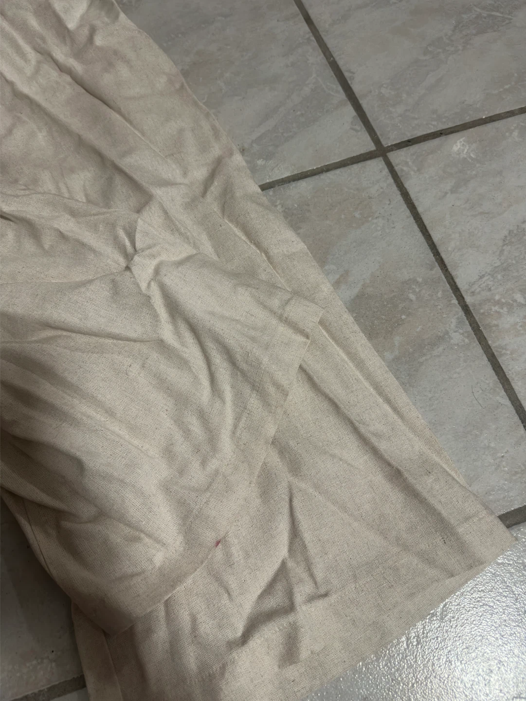 Linen Blend Strapless Jumpsuit - photo 3