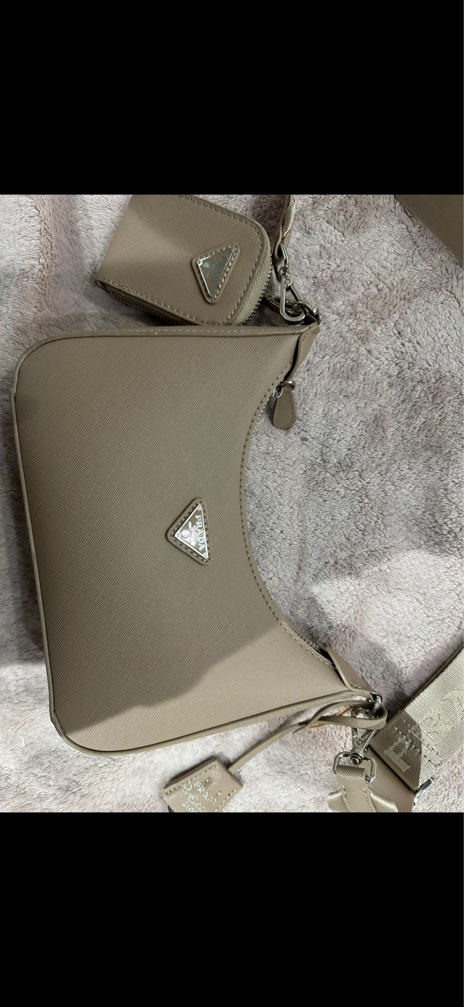 Prada Shoulder Bag with Pouch - photo 2