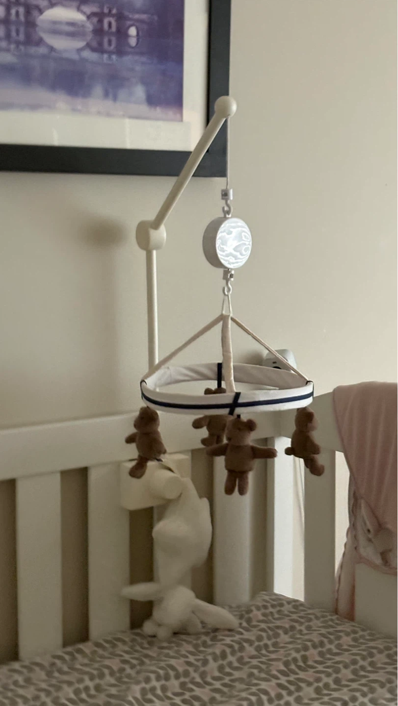 Pottery Barn Crib Mobile with Teddy Bears