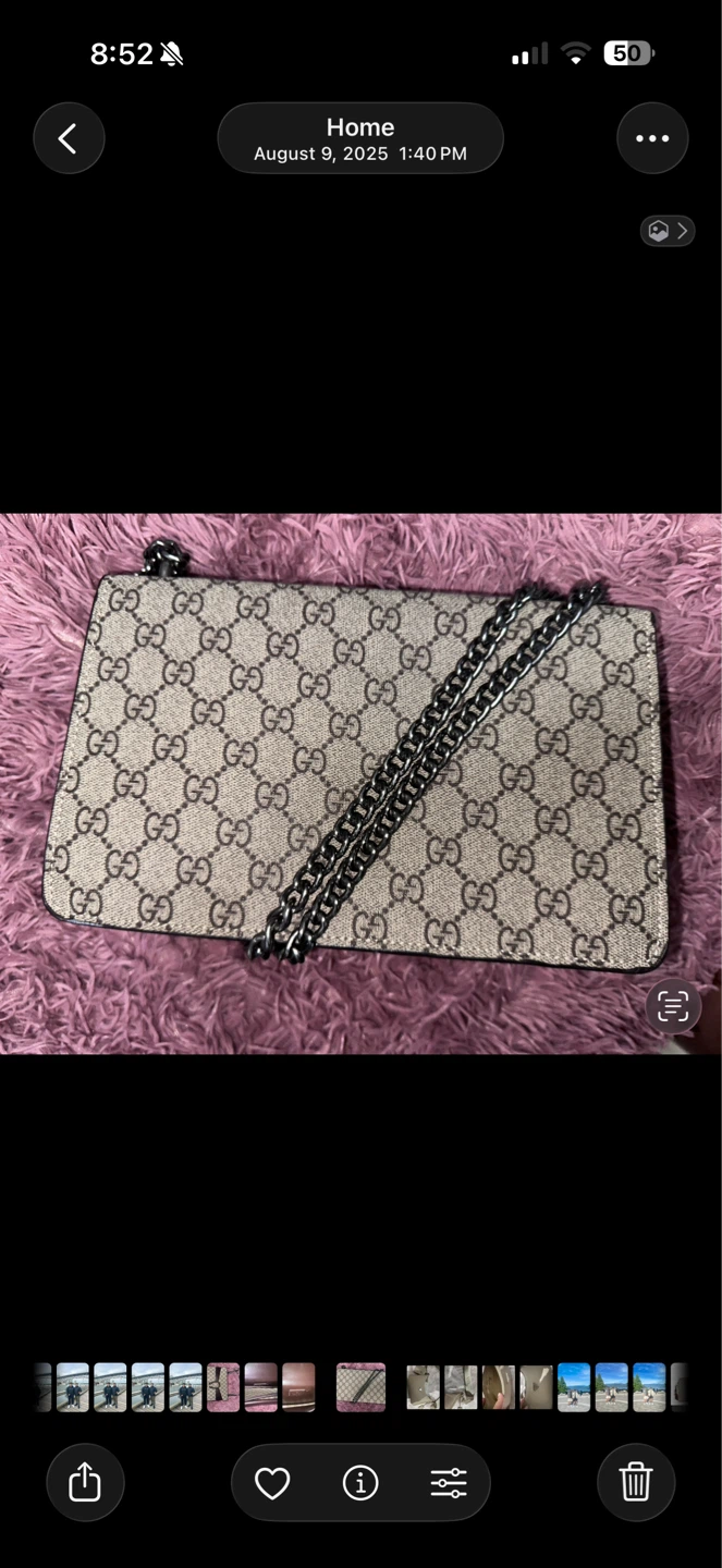Gucci Monogram Chain Shoulder Bag - photo 2