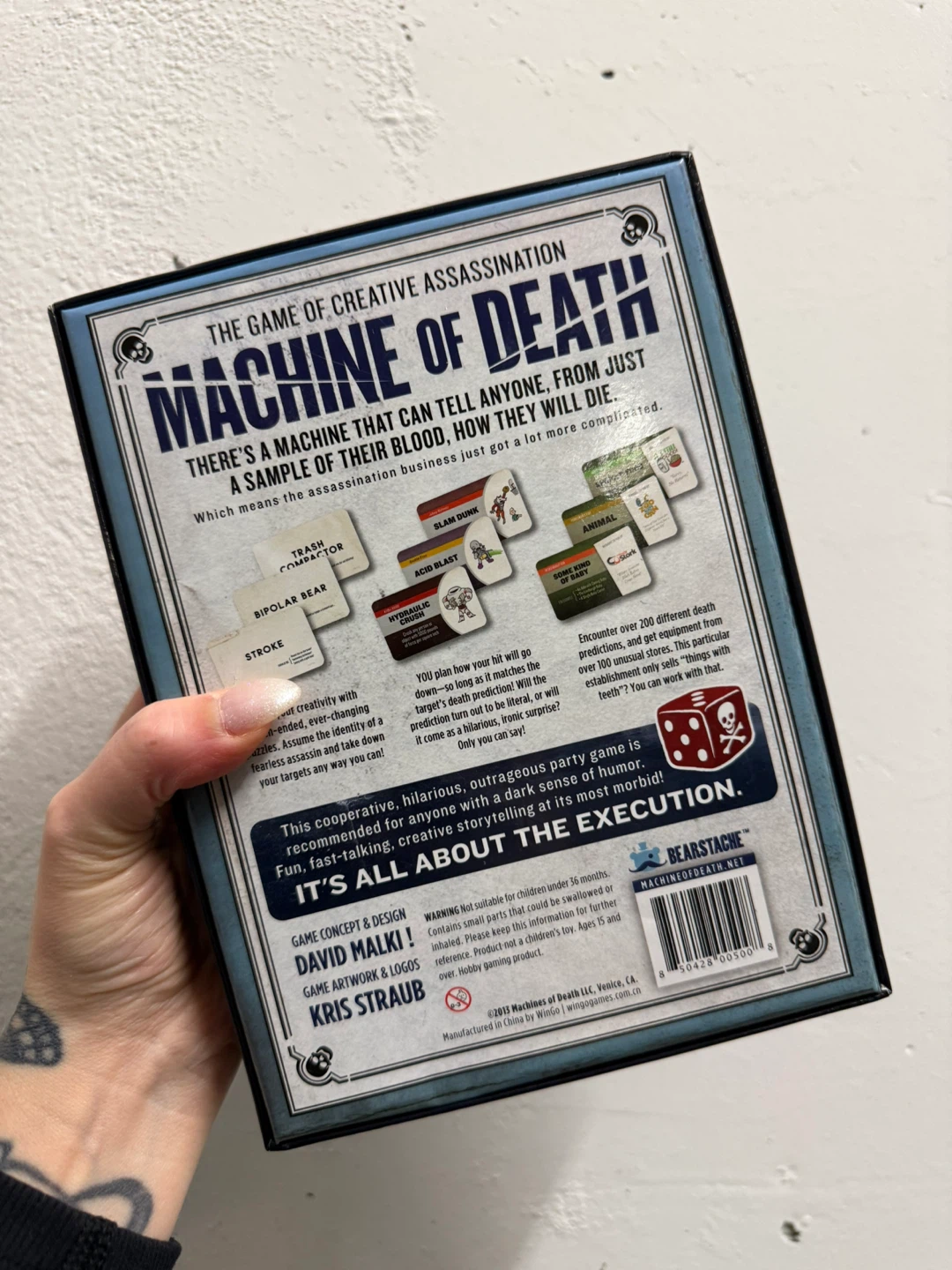 ⚽️Machine of Death: Game of Creative Assassination Board Game - photo 2