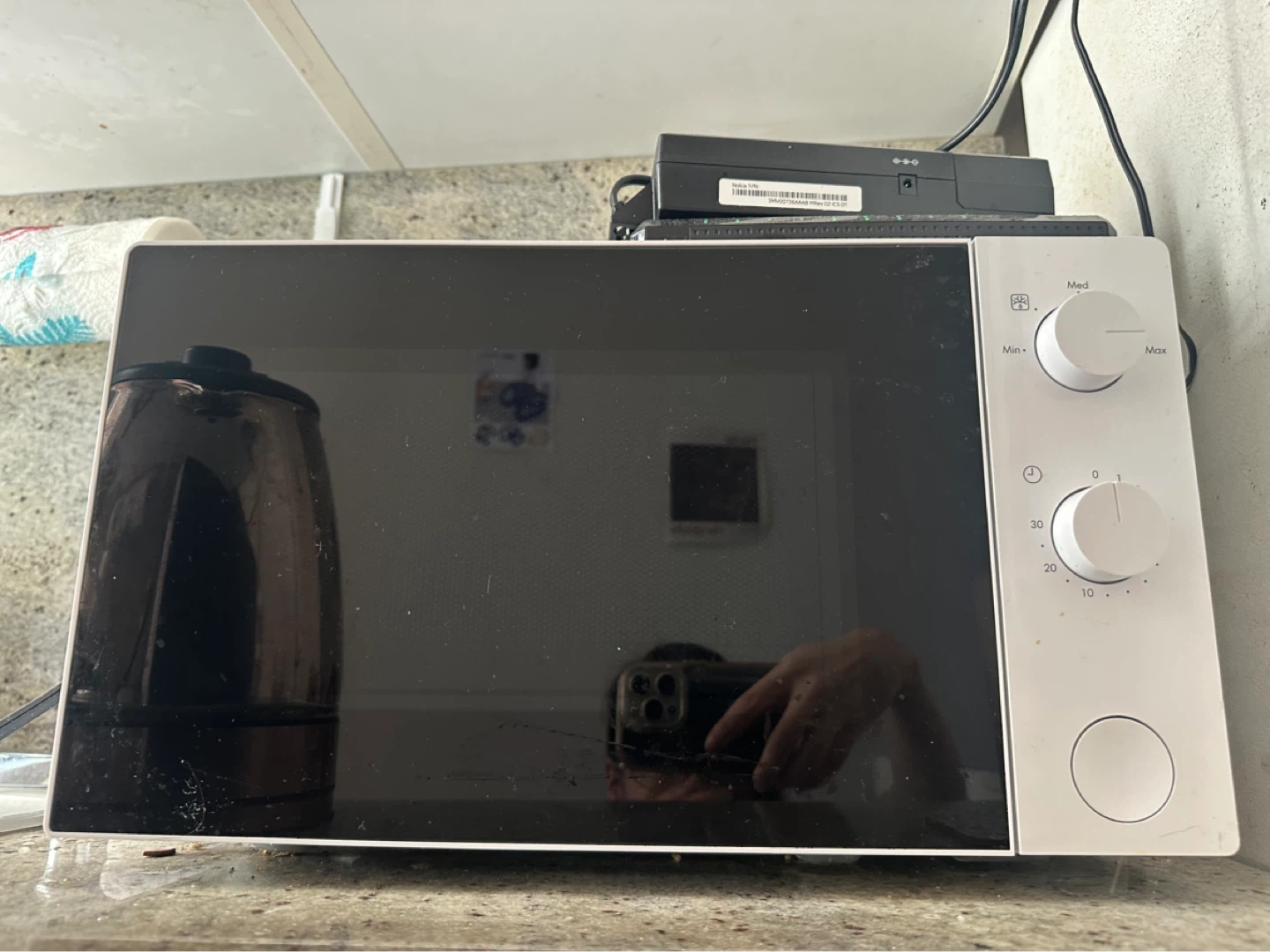 Ikea TILLREDA White Microwave
