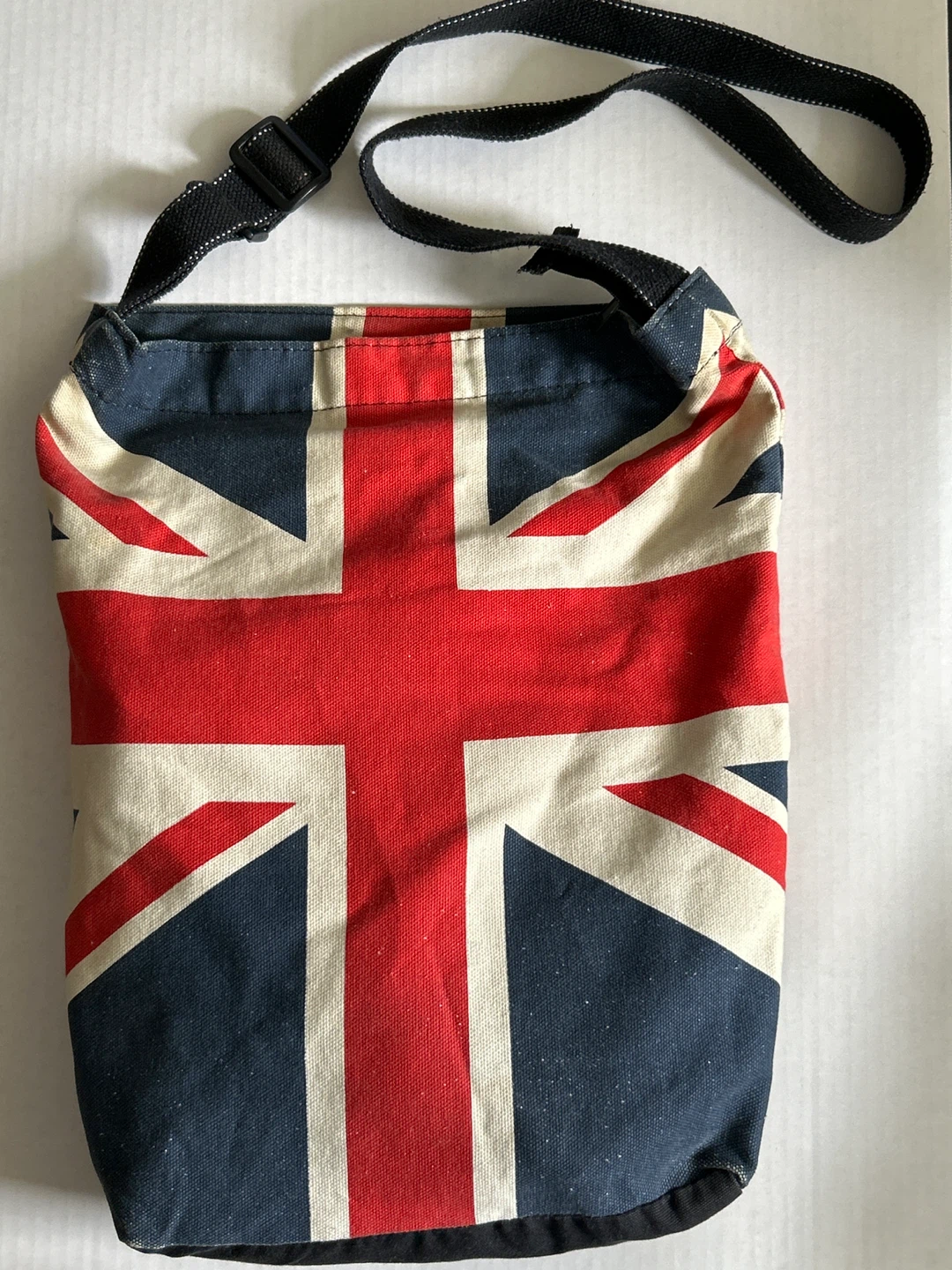⚽️Union Jack Canvas Messenger Bag