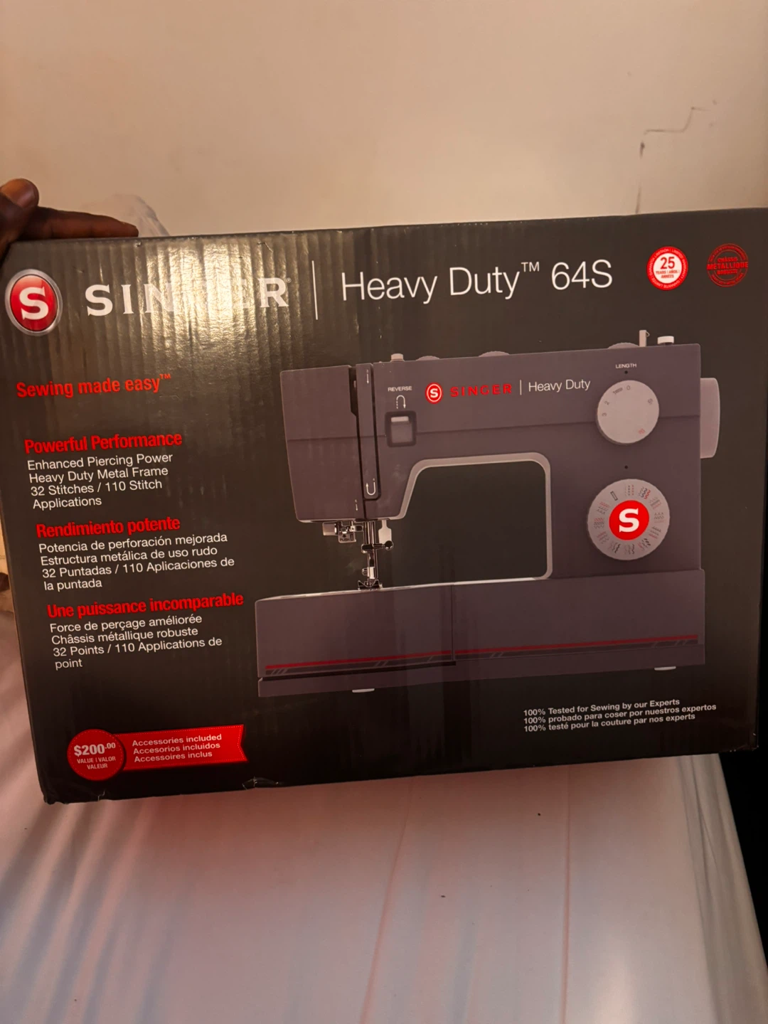 Singer Heavy Duty 64S Sewing Machine - photo 2
