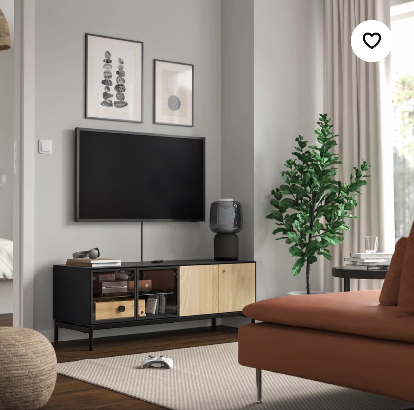 IKEA BOASTAD TV Bench , Entertainment stand - photo 2