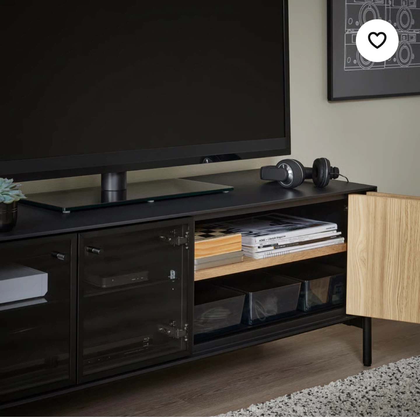 IKEA BOASTAD TV Bench , Entertainment stand - photo 3
