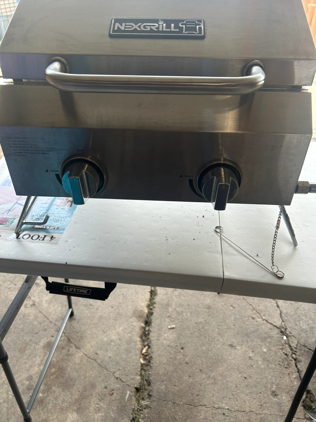 Nexgrill Portable Propane Grill - photo 5