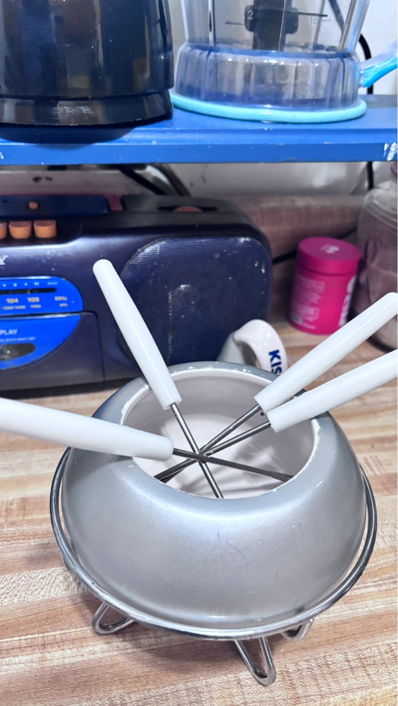⚽ Hershey's Kisses Fondue Pot with Fondue Forks - photo 5