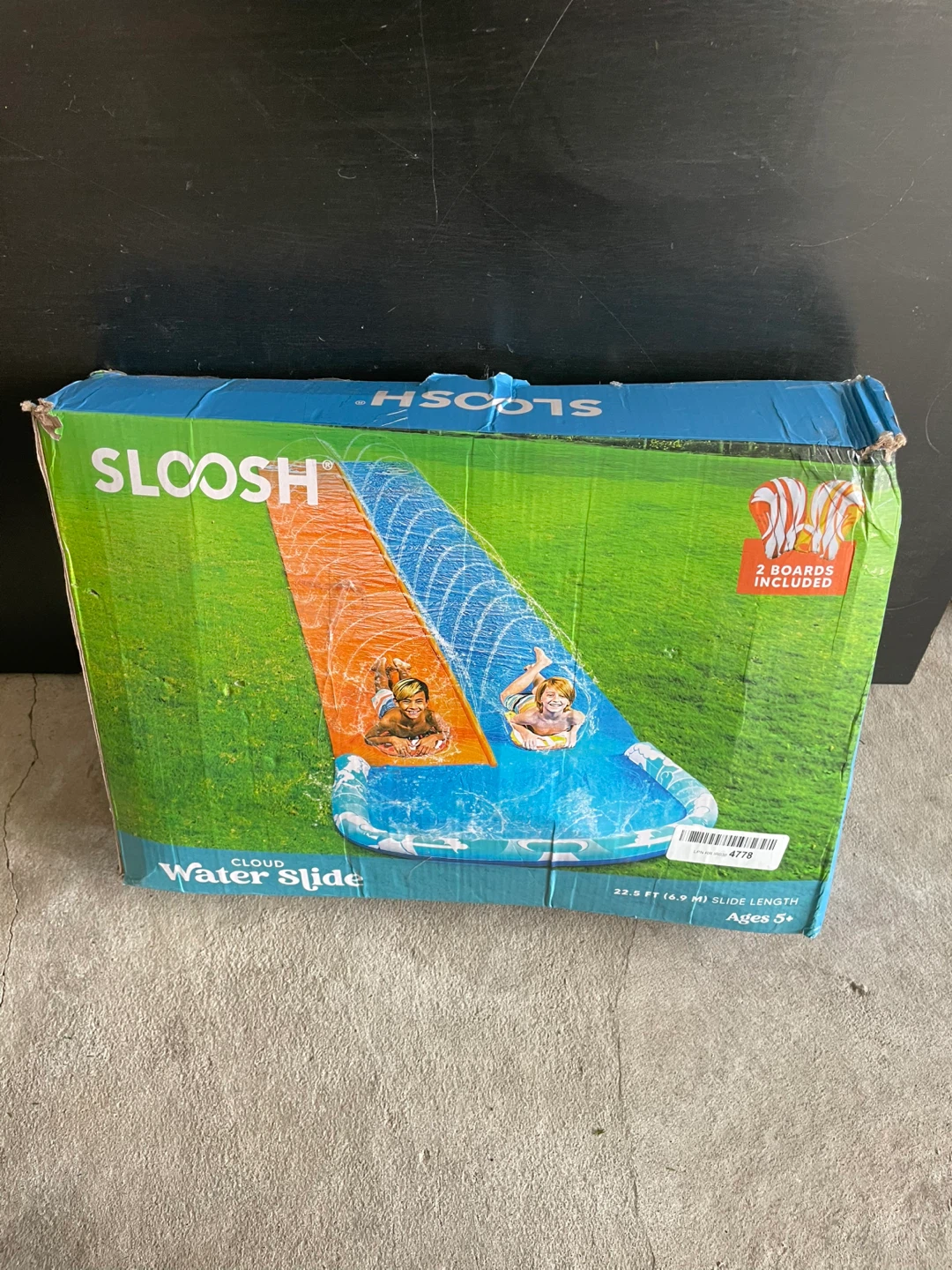 SLOOSH Cloud Water Slide - 22.5 FT