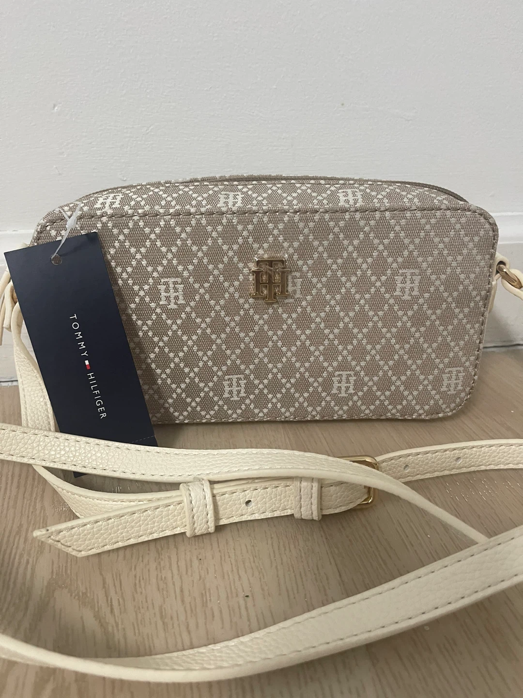 Tommy Hilfiger Monogram Camera Bag