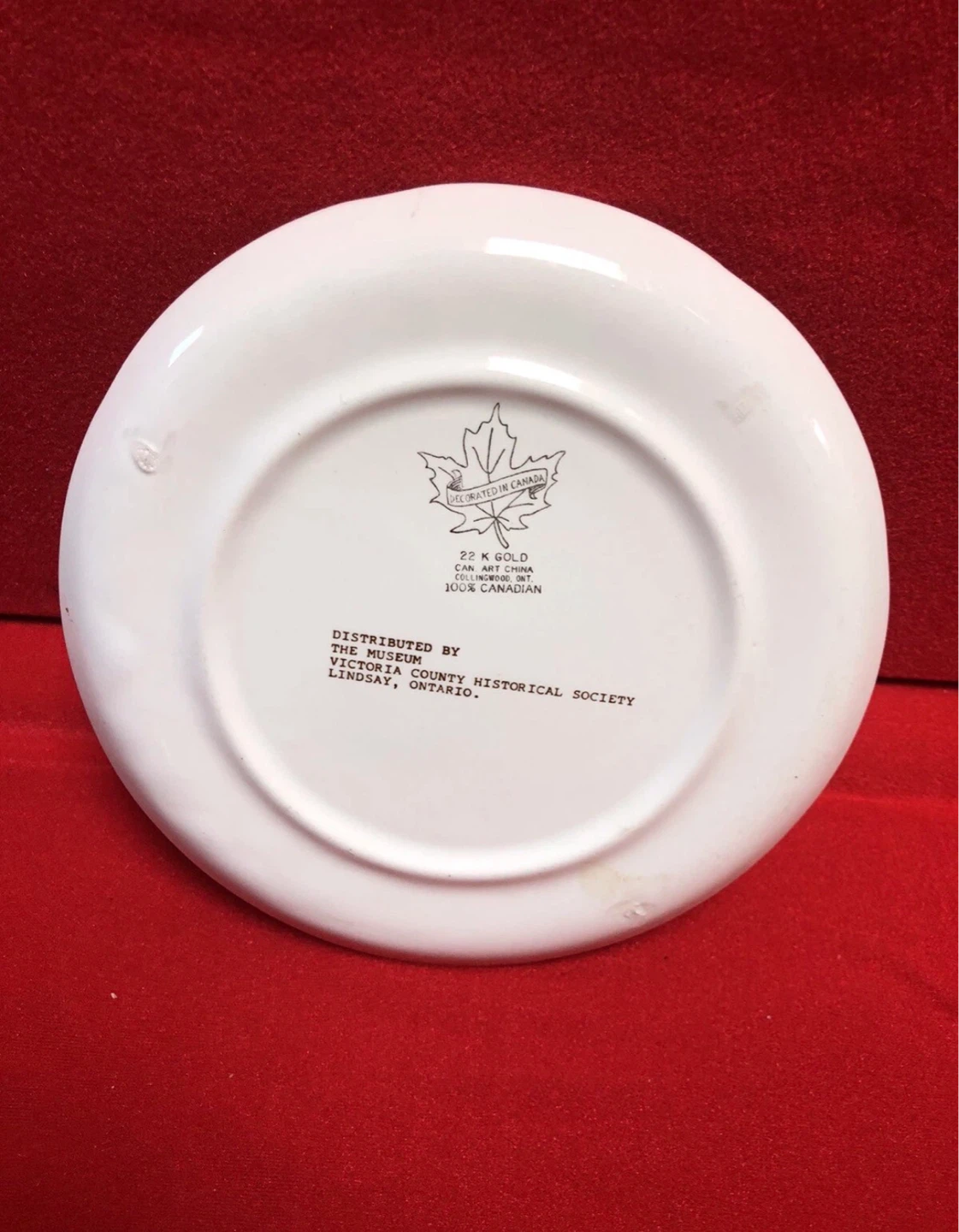 ⚽️Decorative Canada Plate - The Hon. John M. Ford - photo 2