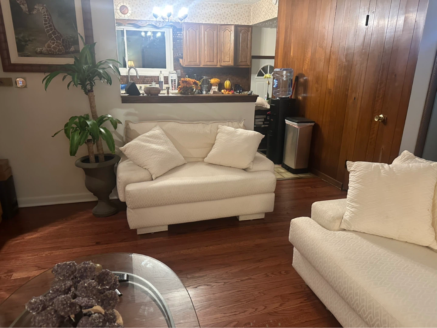 Cream Textured living room - photo 2