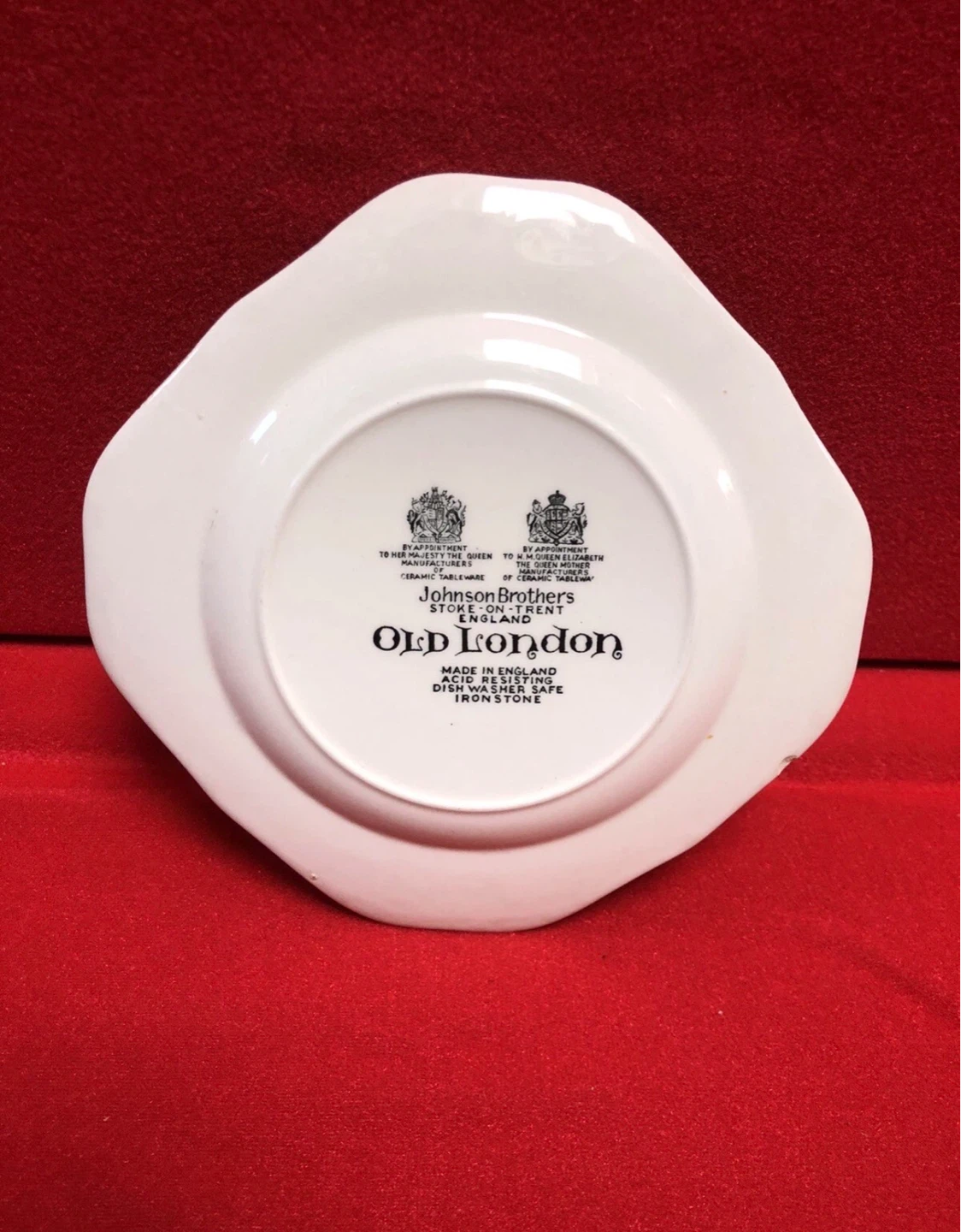 ⚽️Johnson Brothers Old London Plate - photo 2