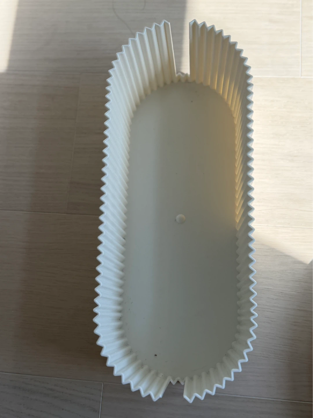 Wavy White Cable Management Box - photo 5