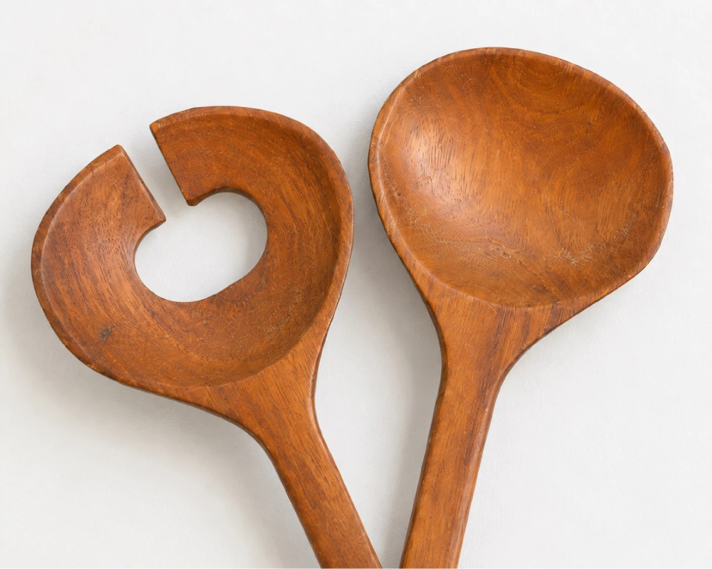 Handmade Teak Wood Bowl and Server set - photo 5
