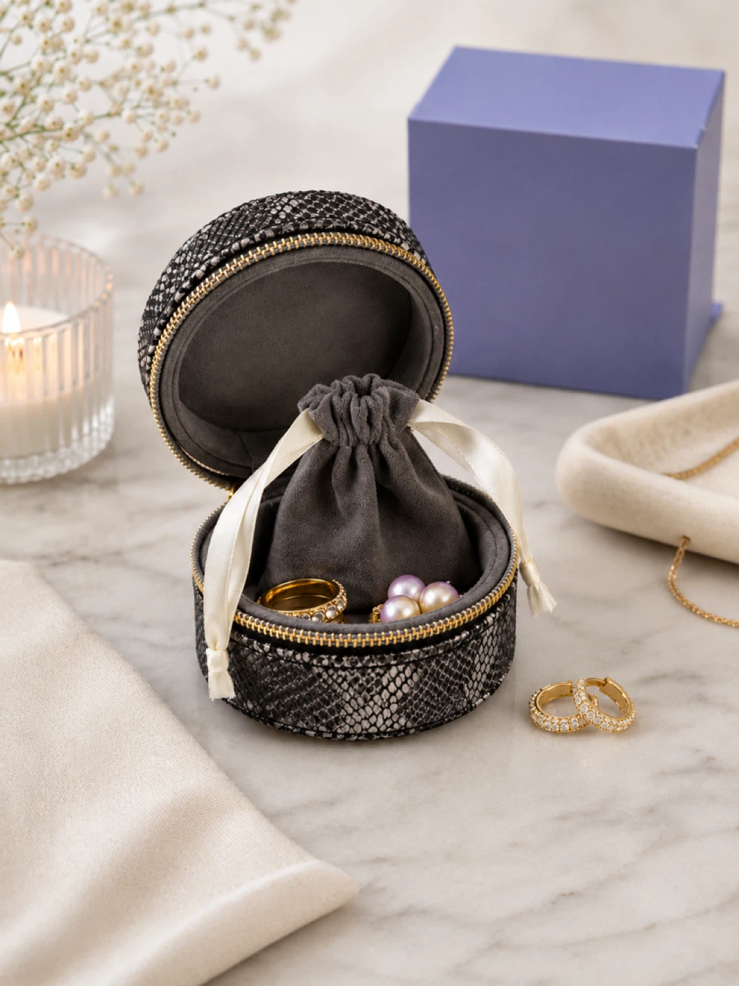 Travel Jewelry Case