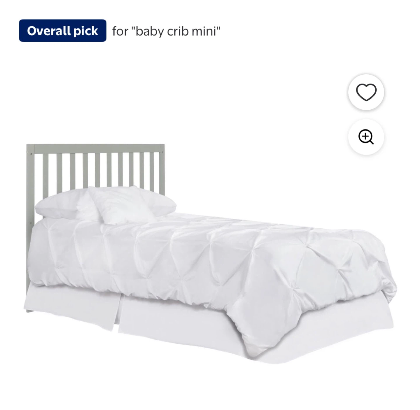 mini Crib dream on me brand - photo 5