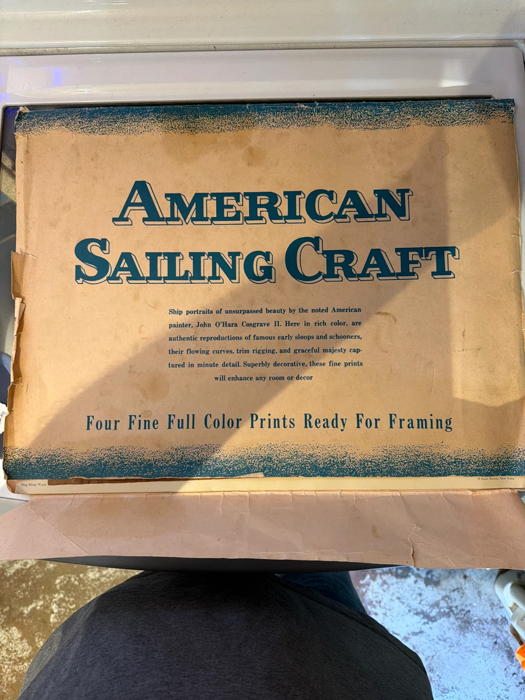 Fulton's Steamboat Print and American Sailing Craft Book