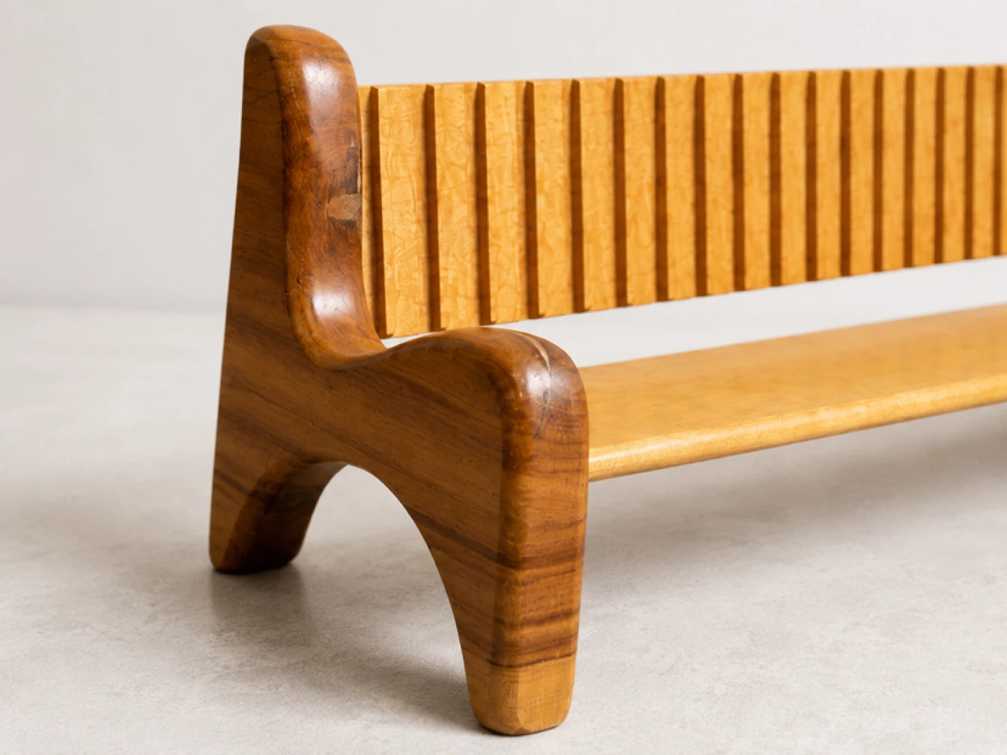 Wooden Bench Book Shelf - photo 3