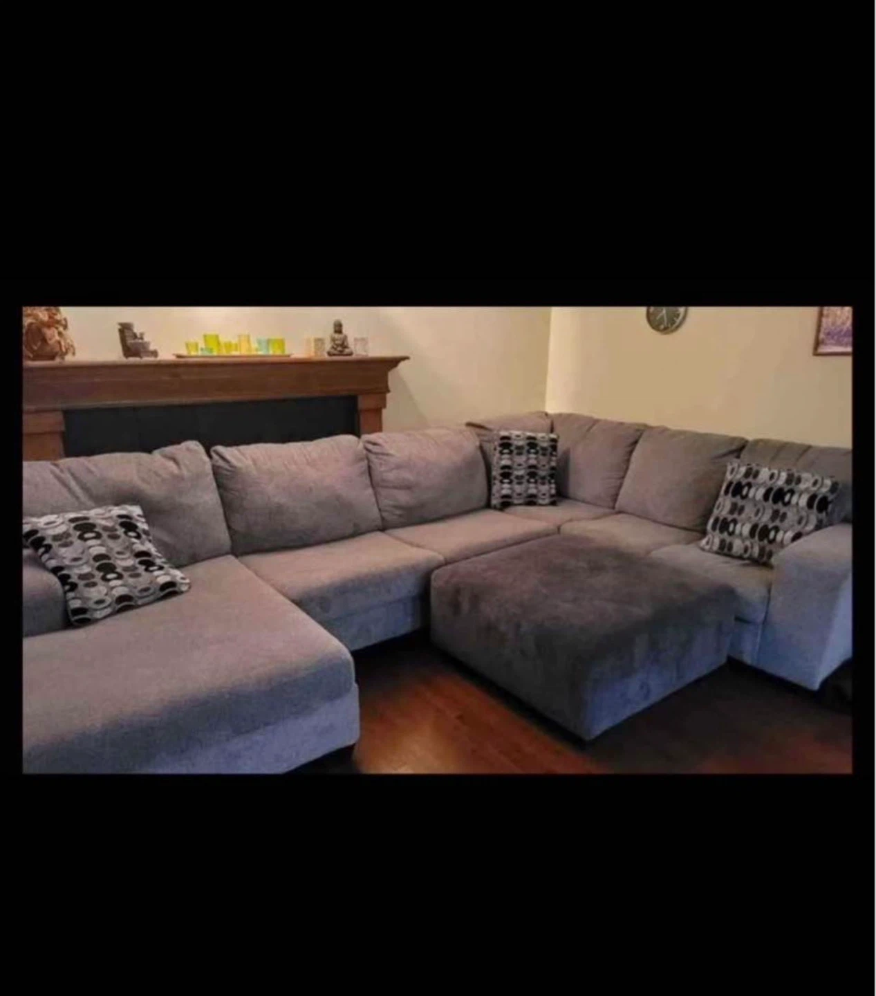 Ballinasloe 3 Piece Sectional - Platinum / Left Facing