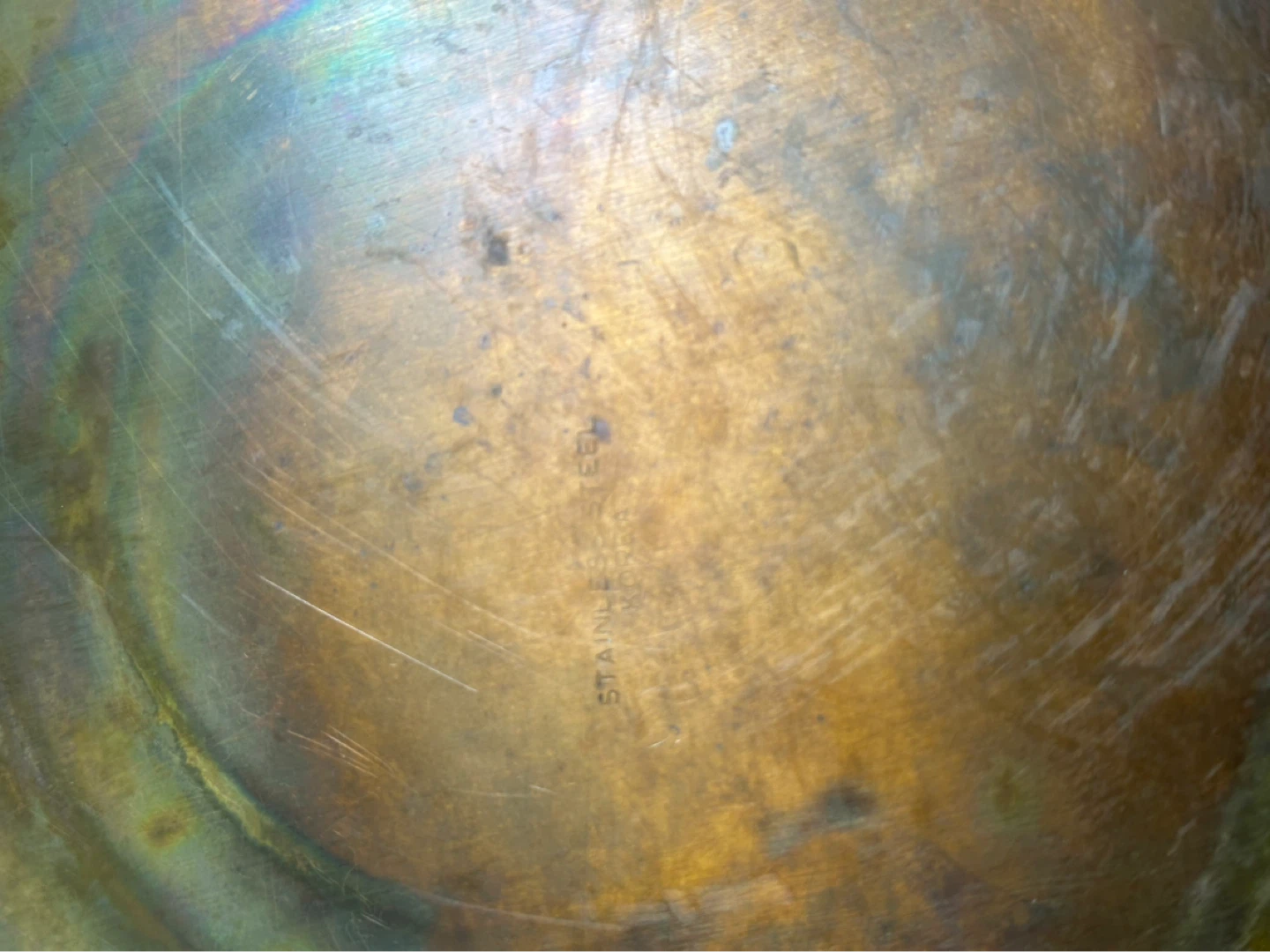 Vintage riviere style Large pot and frying pan  made in Japan - photo 5