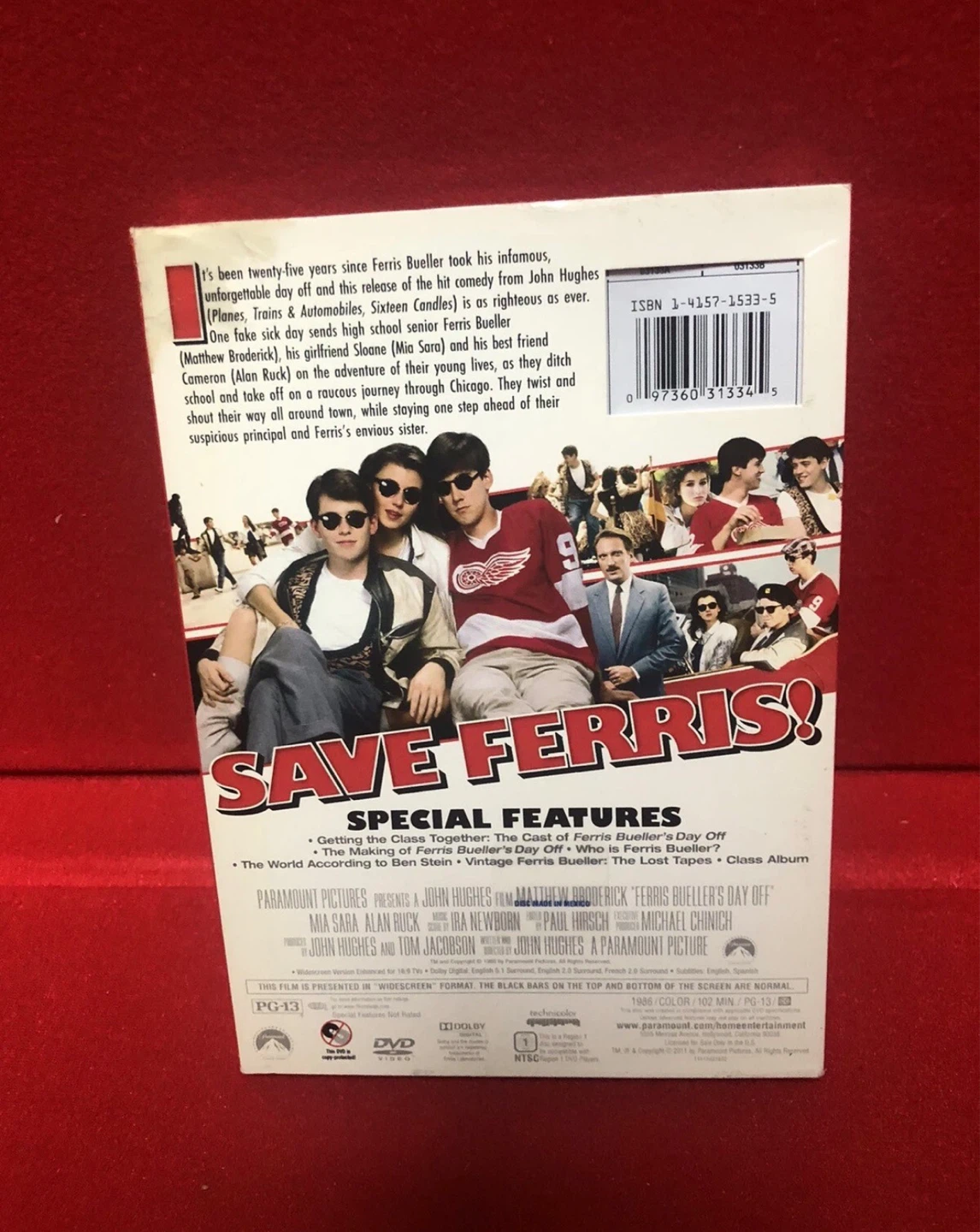 ⚽️Ferris Bueller's Day Off DVD - "Bueller... Bueller... Edition" - photo 2