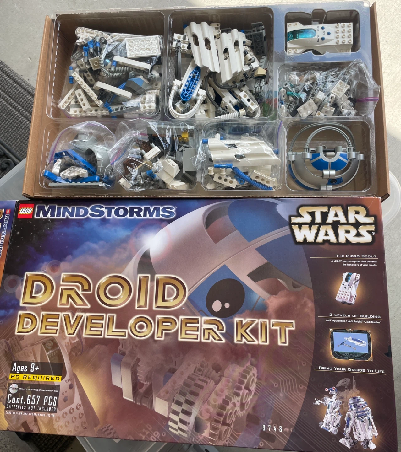 ⚽️ 1999 Vintage LEGO Mindstorms Star Wars Droid Developer Kit