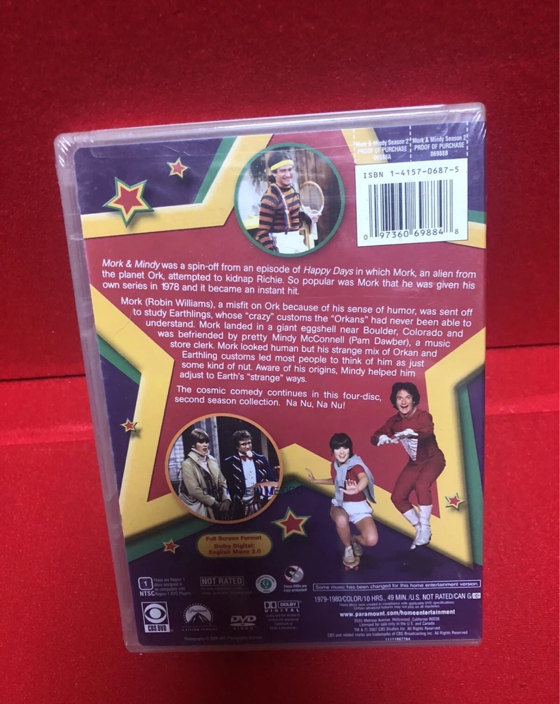 ⚽️Mork & Mindy The Second Season DVD - photo 2