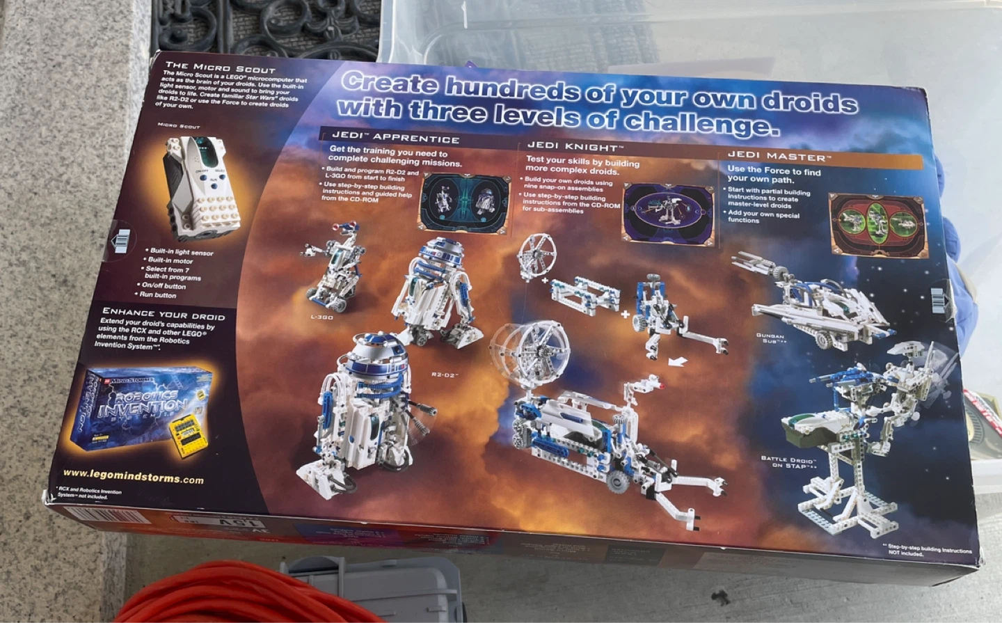 ⚽️ 1999 Vintage LEGO Mindstorms Star Wars Droid Developer Kit - photo 2